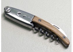 laguiole corkscrew, Wine Opener Olivewood Handle image 1