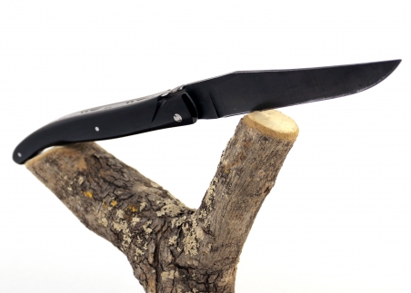 Forged laguiole knife, Cameroun Ebony Wood Full Handle. image 8