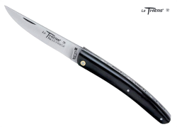 Thiers Knife, Raw material of the handle : Cameroun ebony wood image 1