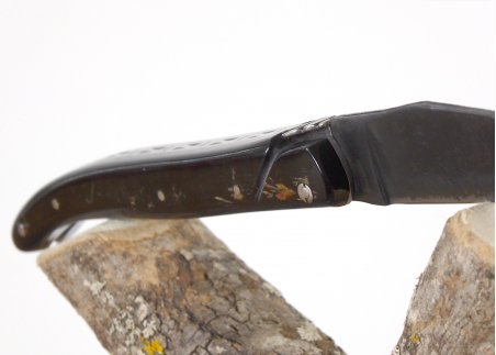 Buffalo horn - raw blade - Folding knives - Laguiole folding knife - Collector edition   Handle made with Buffalo horn No bolste