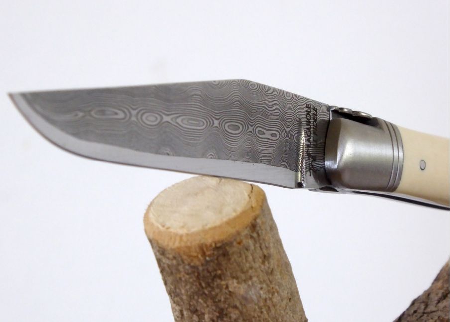 Ivory of Mammoth - Laguiole «Savage» Collection - Laguiole folding knife - Savage edition   Handle made with Mammoth Ivory 2 sta